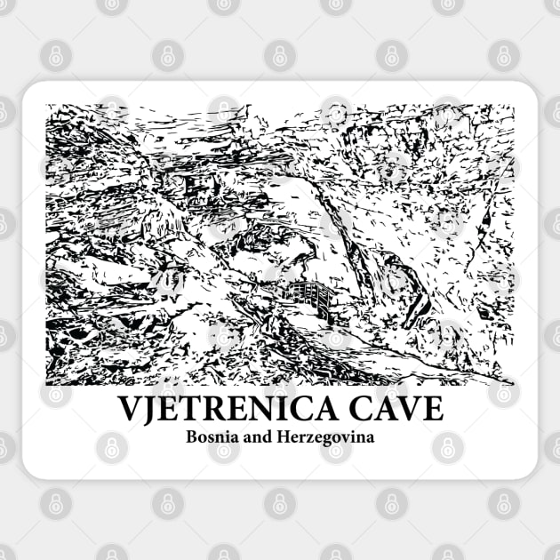 Vjetrenica Cave - Bosnia and Herzegovina Sticker by Lakeric